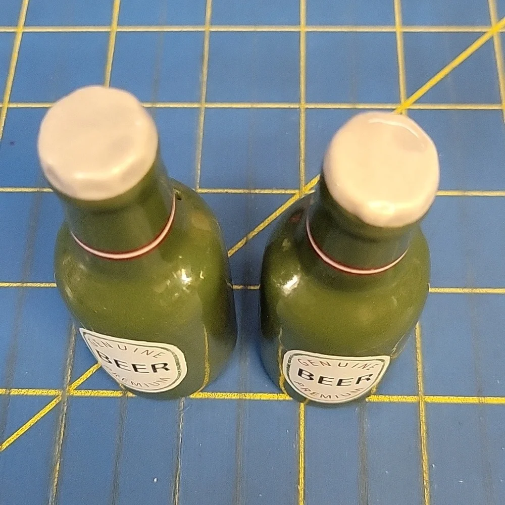 Beer Bottle Salt & Pepper 1.25